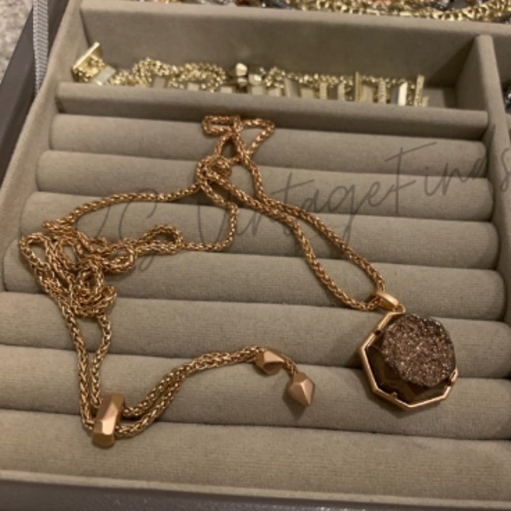 FINAL PRICE!! Kendra Scott RG Lizzie Necklace*